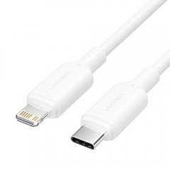 VENTION Type-C Male to Lightning Male 3A Cable 2M White PVC Type (LAKWH) (VENLAKWH)