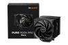 BEQUIET CPU AIR COOLER PURE ROCK PRO 3 BLACK BK042, 250W TDP, INTEL SOCKET LGA 1851/1700/1200/1150/1151/1155, AMD AM4/AM5, DUAL 