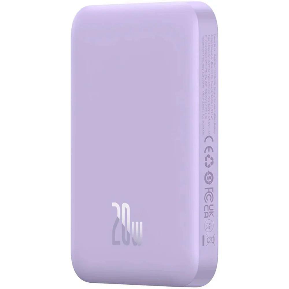 Baseus Powerbank mini 6000 mAh 20W purple (P10059002513-00) (BASP10059002513-00)
