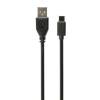 Gembird Ccp- USB2-amcm-6 Cable USB-C 1.8m, Czarny (CCP-USB2-AMCM-6) (GEMCCP-USB2-AMCM-6)