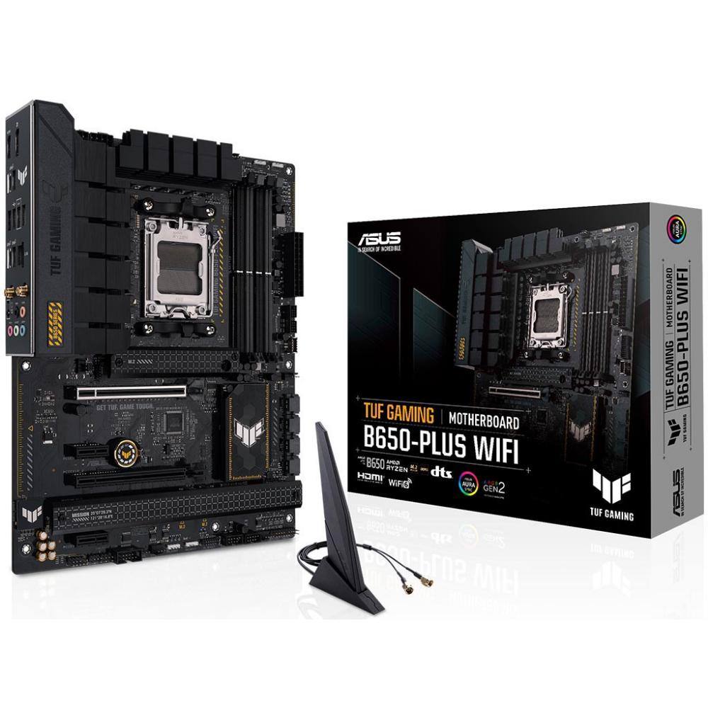 ASUS TUF GAMING B650-PLUS WIFI AMD B650 Socket AM5 ATX (90MB1BZ0-M0EAY0) (ASU90MB1BZ0-M0EAY0)