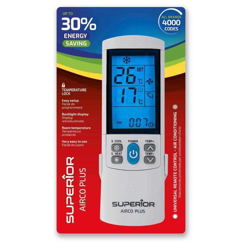 Superior Τηλεχειριστήριο για Κλιματιστικό AirCo Plus (SUPCU001) (SPRSUPCU001)