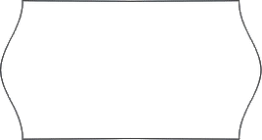 Ετικέτα λευκή 22x12 μεγάλης Αντοχής (ρολλό - 1000 Τεμ.) (50 ρολά)