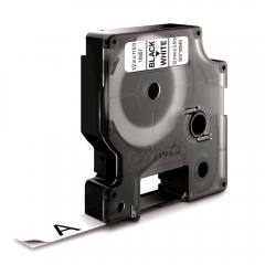 Ταινία Ετικετογράφου DYMO Nylon D1 (Μαύρα Γράμματα σε Λευκό Φόντο) (S0718040) (DYMO16957)