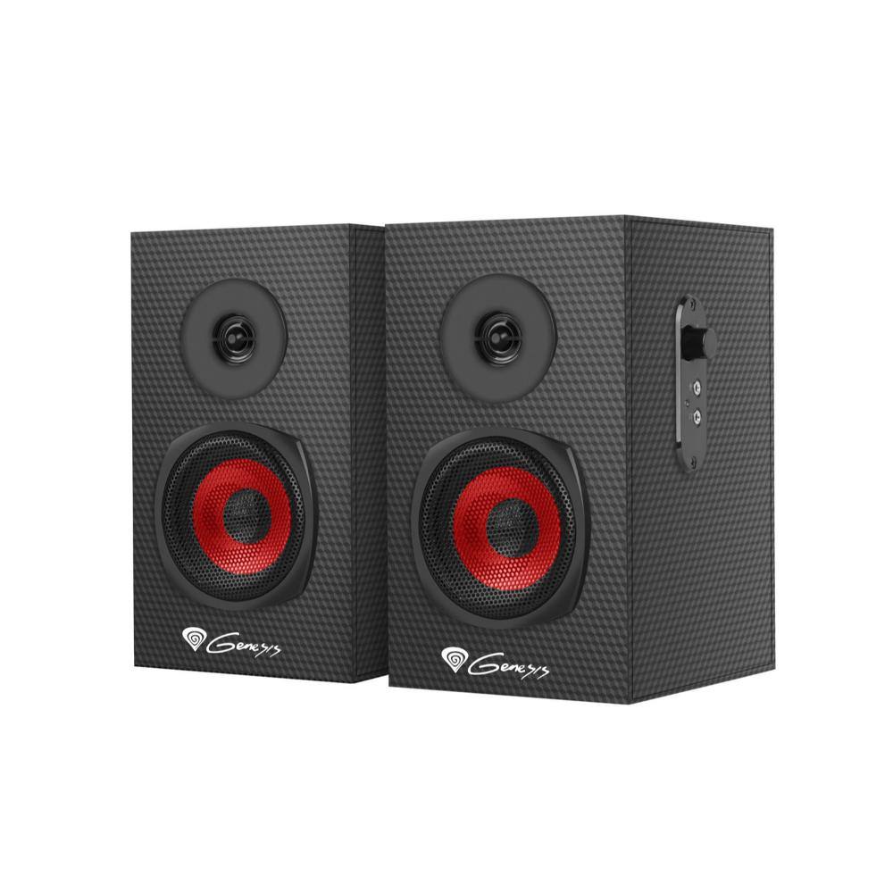 Genesis Gaming Speakers Helium 200, 2.0 Black. Wood (NCS-1305) (GNSNCS-1305)