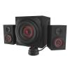 Genesis Gaming Speakers Helium 610BT, 60W RMS, 2.1 Black Wired Remote Control (NCS-1408) (GNSNCS-1408)