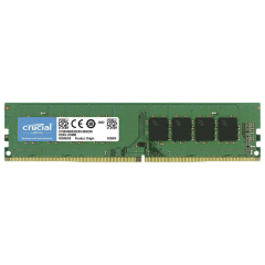 CRUCIAL RAM DIMM 8GB CT8G4DFRA32A, DDR4, 3200MHz, CL22, SINGLE TRAY, 2YW.