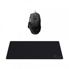 Logitech Mouse G502 X + G240 Mouse Pad Black (991-000489) (LOGG502G240B)