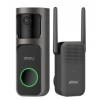 IMOU SMART HOME DOORBELL 2S KIT DB-2SP-3T0W/ DS2S, INDOOR WIRELESS DOORBELL with CHIME, 5000mAh BATTERY, BUILT-IN MIC & SPEAKER,