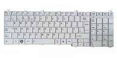Πληκτρολόγιο για Toshiba Satellite Pro C650/C660/L650/L670, US, λευκό