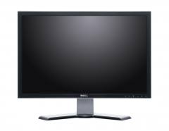 DELL used οθόνη 2407WFP LCD, 24" 1920x1200, VGA/DVI, Grade B