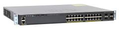 CISCO used Switch Catalyst WS-C2960X-24PS-L, 24x 10/100/1000 POE+