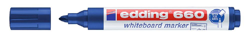 EDDING μαρκαδόρος ασπροπίνακα 660, επαναγεμιζόμενος, μπλε
