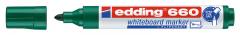 EDDING μαρκαδόρος ασπροπίνακα 660, επαναγεμιζόμενος, πράσινος