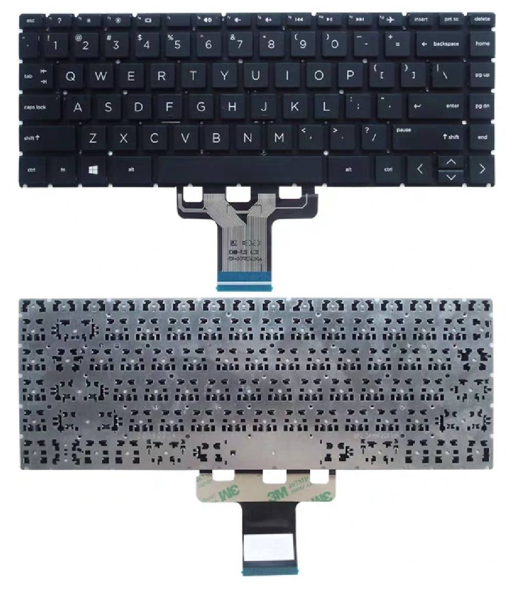 Πληκτρολόγιο για HP 14-CE/14-DQ/14-CD/14S-DQ KEY-105, μαύρο
