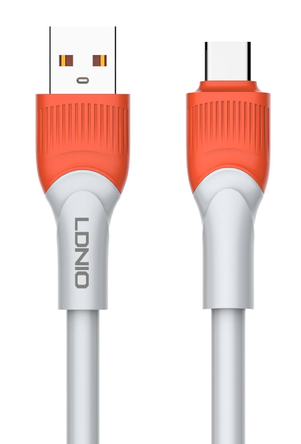 LDNIO καλώδιο USB-C σε USB LS601, 30W, 1m, γκρι