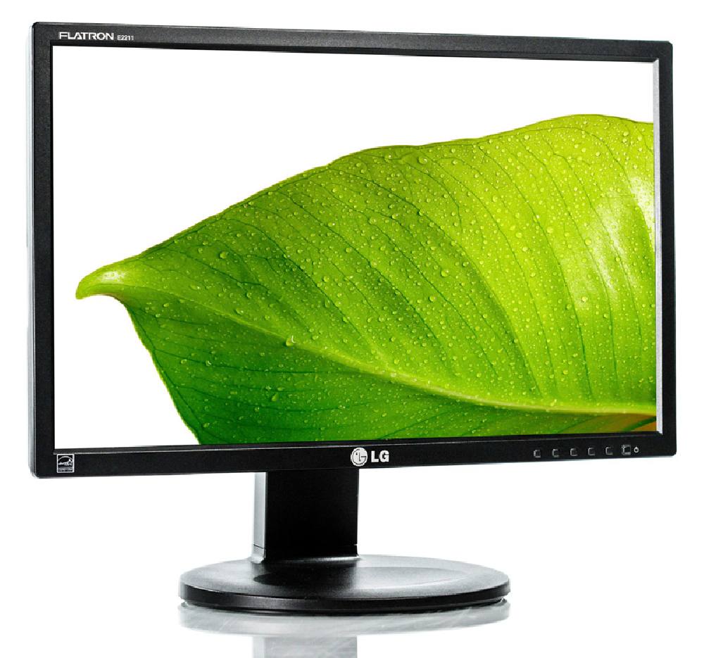LG used οθόνη E2211PU LED, 21.5" 1920x1080, VGA/DVI, Grade Β