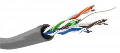 GOOBAY καλώδιο δικτύου 95410, CAT 5e U/UTP, CCA, 305m, γκρι