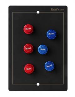 KAISI βάση στήριξης πλακέτας K-1208 για συγκόλληση, μαγνητική, μαύρη