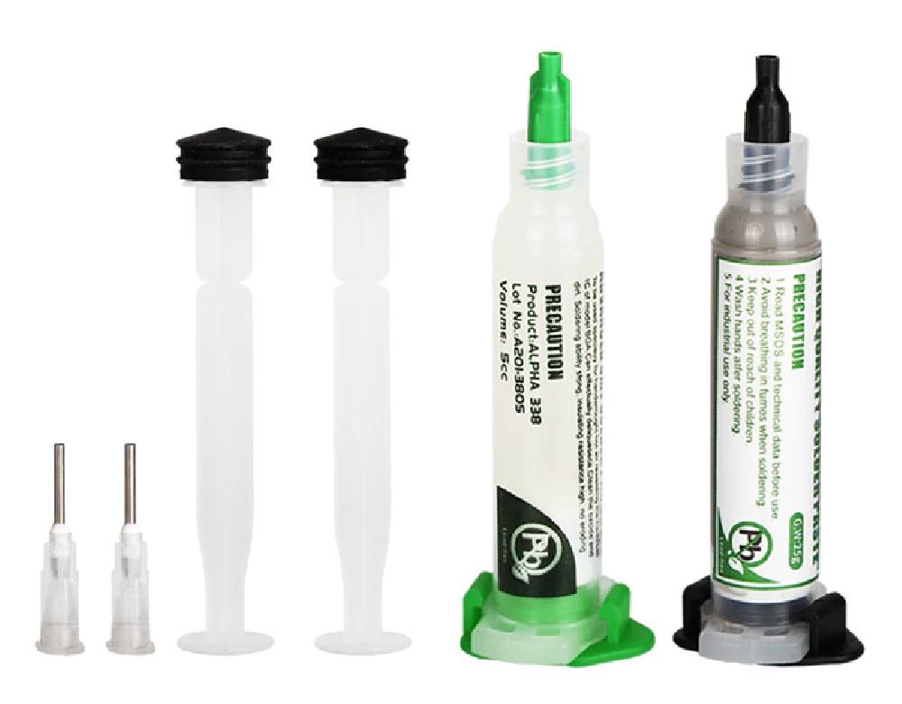 KAISI BGA/IC κιτ πάστας συγκόλλησης KAI-338, 217 °C, 25g & 5cc