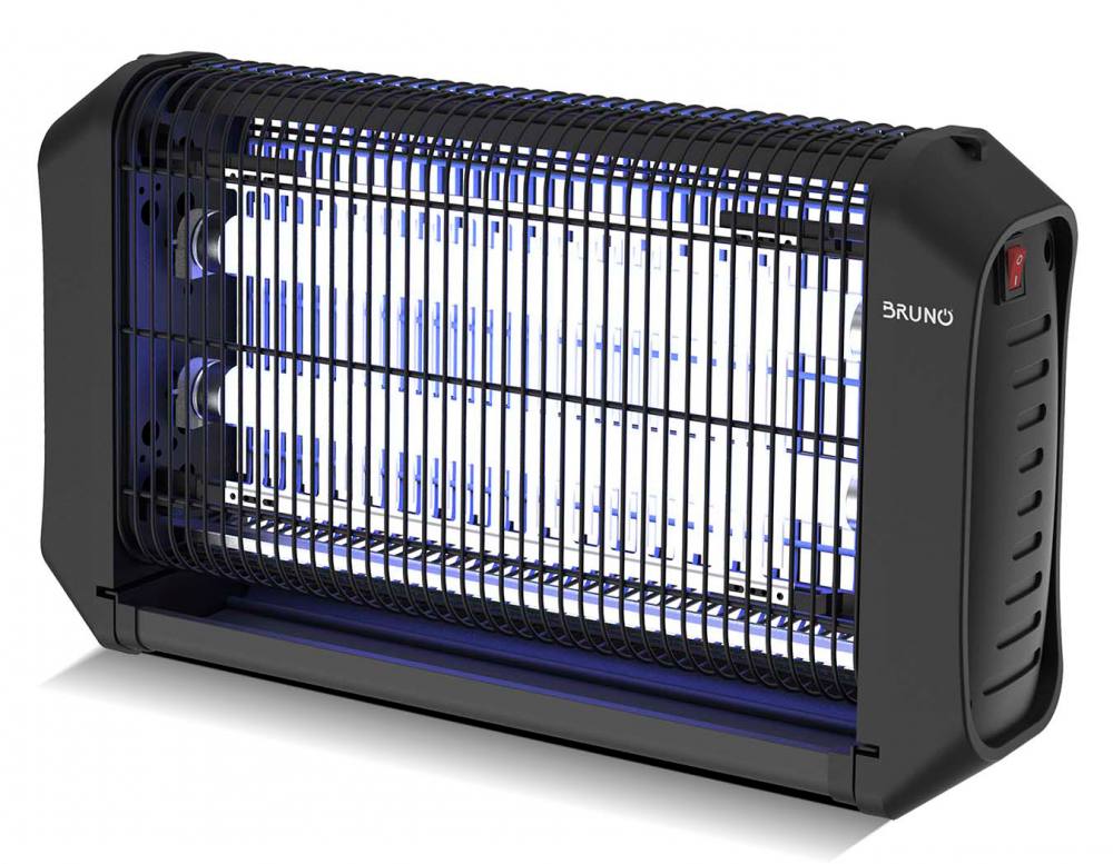 BRUNO ηλεκτρική εντομοπαγίδα BRN-0186 με UV λυχνία, 20W, μαύρη