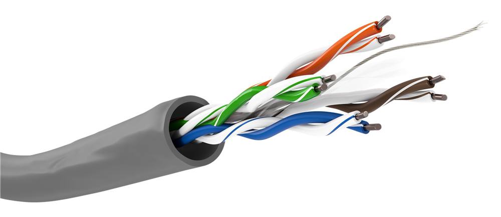 GOOBAY καλώδιο δικτύου 95694, CAT 6 U/UTP, CCA, 100m, γκρι
