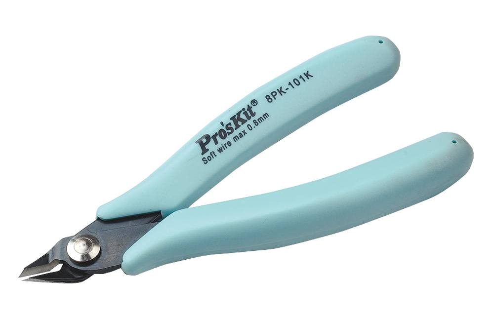 PROSKIT πλαγιοκόφτης 8PK-101K, αντιολισθητικές λαβές, max Φ1.6mm, 130mm