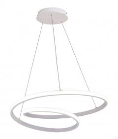 POWERTECH LED φωτιστικό οροφής HLL-0153, 25W, 4000K, Φ40cm, 1m, λευκό