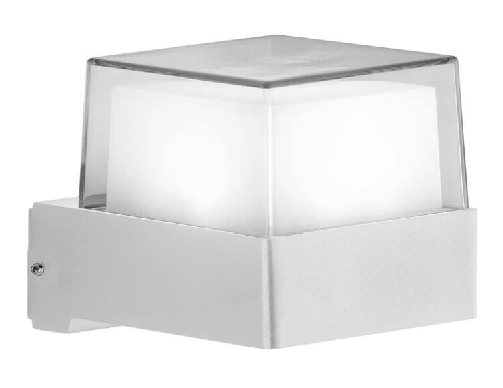 POWERTECH LED φωτιστικό τοίχου HLL-0156, 7W, 4000K, 560lm, IP65, λευκό