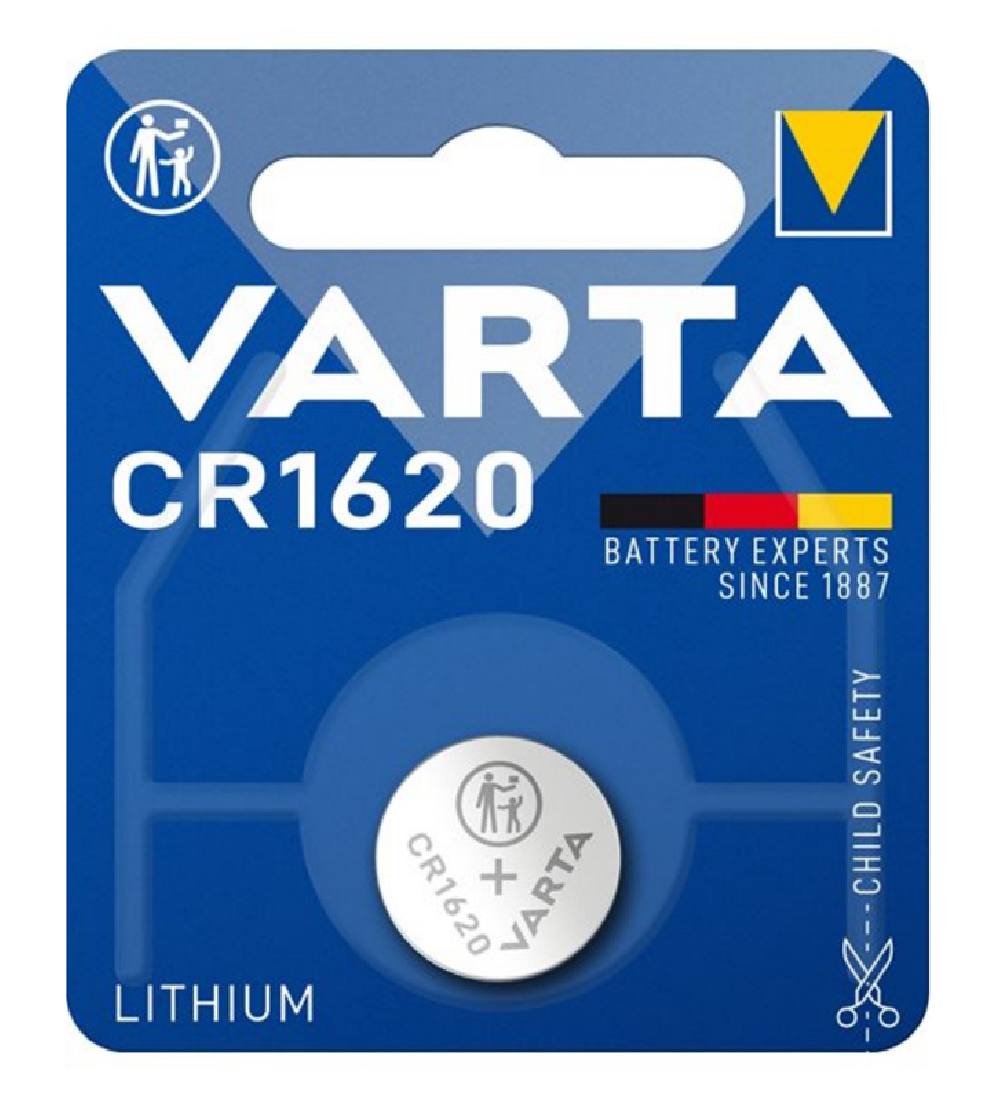 VARTA μπαταρία λιθίου CR1620, 3V, 1τμχ