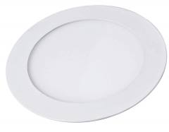 POWERTECH LED panel PT-1270 χωνευτό, 18W, Φ22cm, 4000K, 1440lm, λευκό