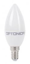 OPTONICA LED λάμπα candle C37 1428, 8W, 6000K, 710lm, E14