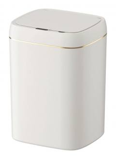 HOME USE κάδος απορριμμάτων HUH-0188 με φωτοκύτταρο, 13lt, λευκός