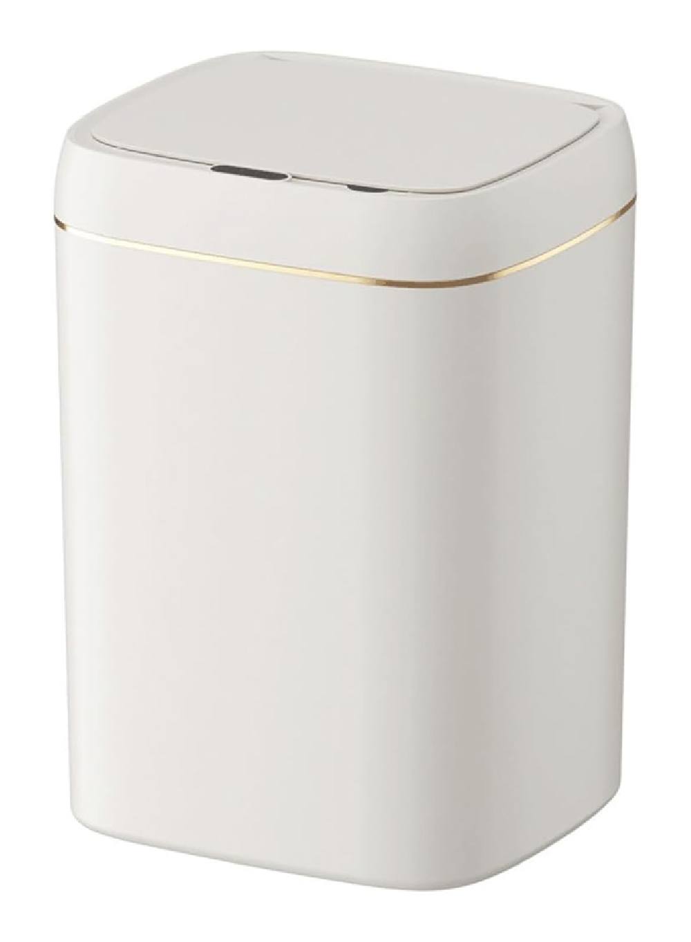 HOME USE κάδος απορριμμάτων HUH-0188 με φωτοκύτταρο, 13lt, λευκός