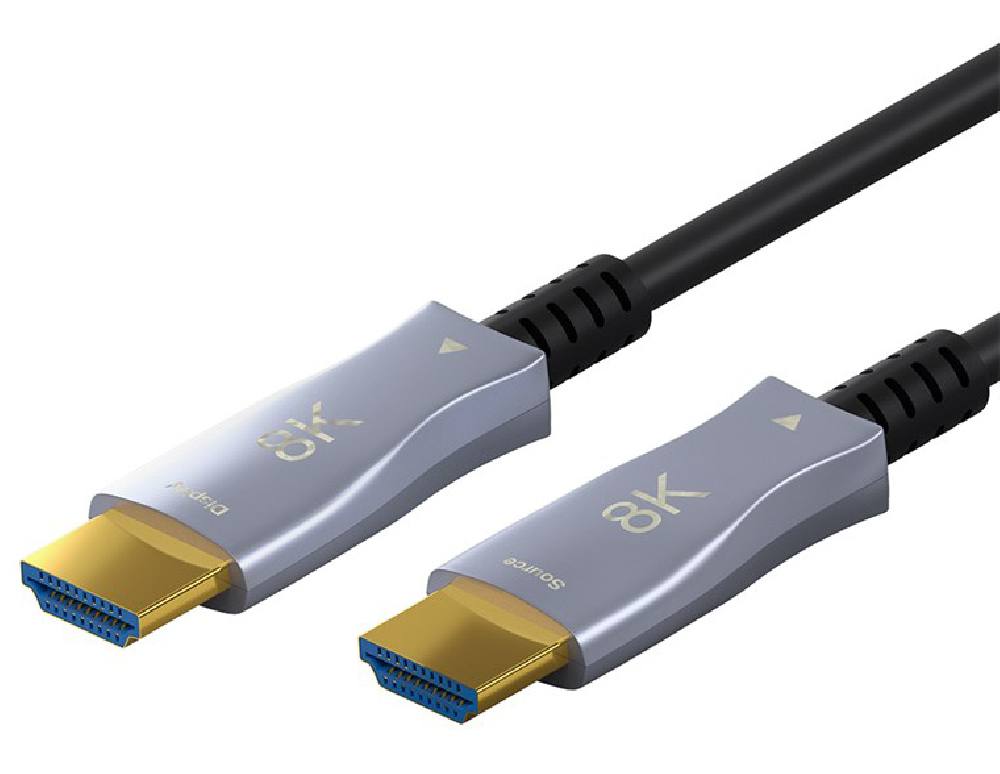 GOOBAY καλώδιο HDMI 2.1 65559 με Ethernet, 8K/60Hz, 48 Gbps, 20m, μαύρο