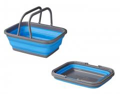 PROPLUS πτυσσόμενο καλάθι 370303, 9L, μπλε/γκρι