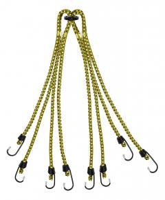 MOJE AUTO ιμάντας πρόσδεσης φορτίου 93-026, χταπόδι, 80cm, κίτρινος