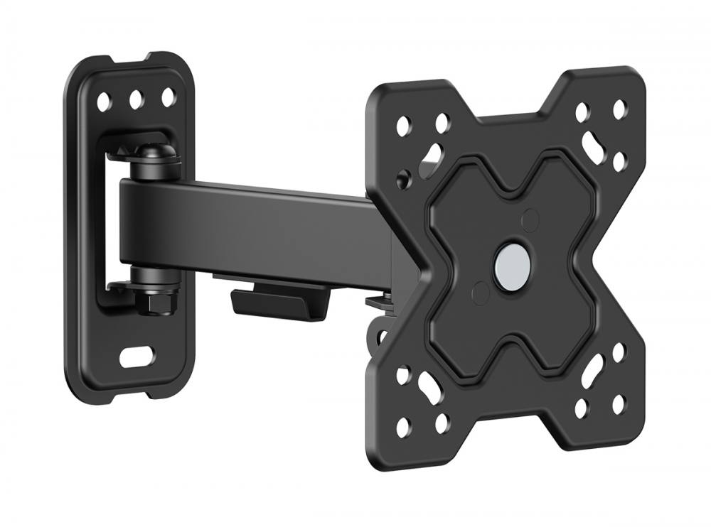 POWERTECH επιτοίχια βάση τηλεόρασης PT-1277, 13-32", έως 20kg, full motion