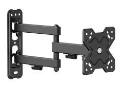 POWERTECH επιτοίχια βάση τηλεόρασης PT-1279, 13-32", έως 20kg, full motion