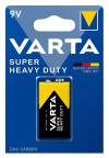 VARTA μπαταρία Zinc Carbon Super Heavy Duty, 9V, 1τμχ