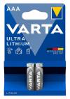 VARTA μπαταρίες λιθίου Ultra, AAA, 1.5V, 2τμχ