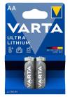 VARTA μπαταρίες λιθίου Ultra, AA, 1.5V, 2τμχ