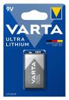 VARTA μπαταρία λιθίου Ultra, 9V, 1τμχ