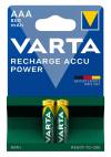 VARTA επαναφορτιζόμενες μπαταρίες λιθίου, AAA, 800mAh, 1.2V, 2τμχ
