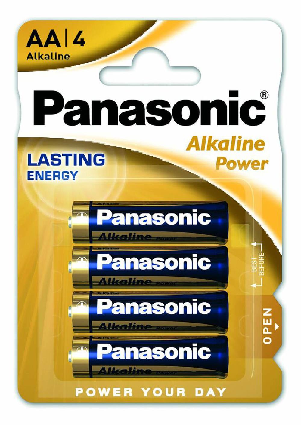 PANASONIC αλκαλικές μπαταρίες Alkaline Power, AA/LR6, 1.5V, 4τμχ