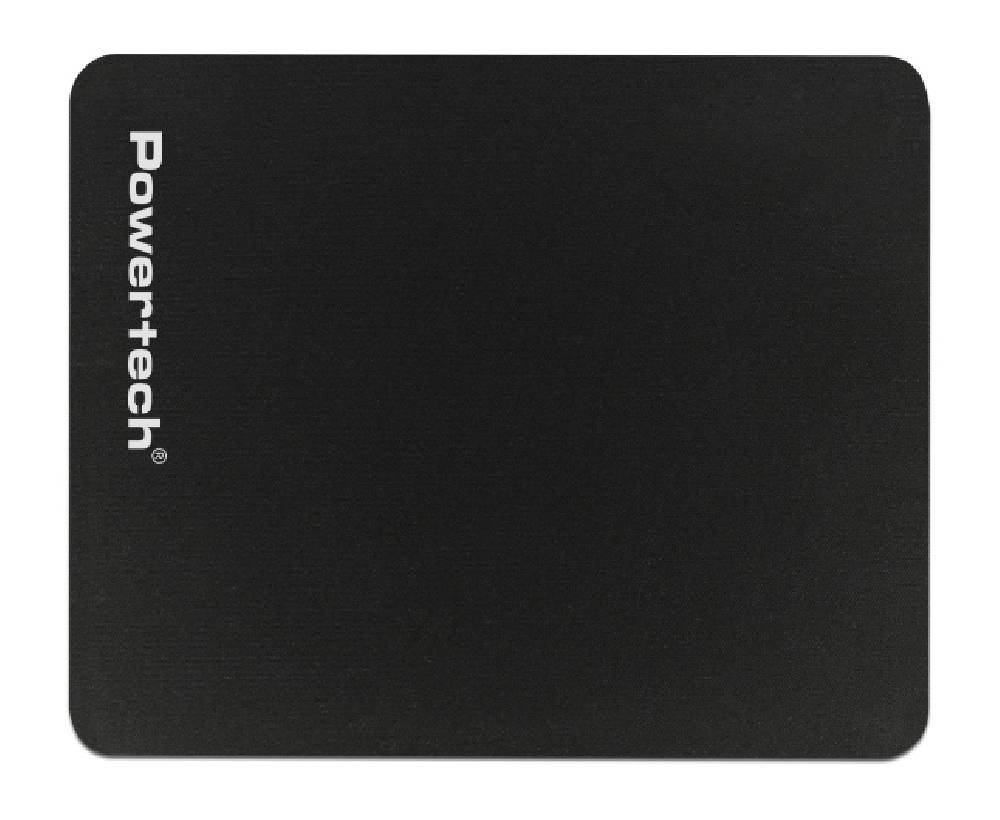 POWERTECH mouse pad PT-1292, 20x18cm, μαύρο