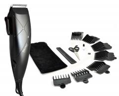 BRUNO BRN-0197 Σετ Κουρευτική Μηχανή Ρεύματος με εξαρτήματα και τσαντάκι, μαύρη