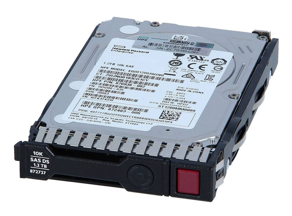HP used SAS HDD 781518-B21, 1.2TB, 12G, 10K, 2.5"