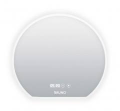 BRUNO καθρέφτης μπάνιου LED BRN-0202, ημικυκλικός, 24W, 73x80cm, IP67