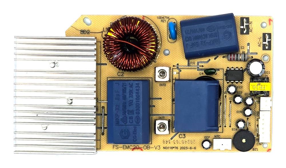 BRUNO ανταλλακτική κεντρική πλακέτα PCB για BRN-0205 επαγωγική εστία